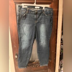 😱Torrid Women's Relaxed Fit Jeans in Deep Blue